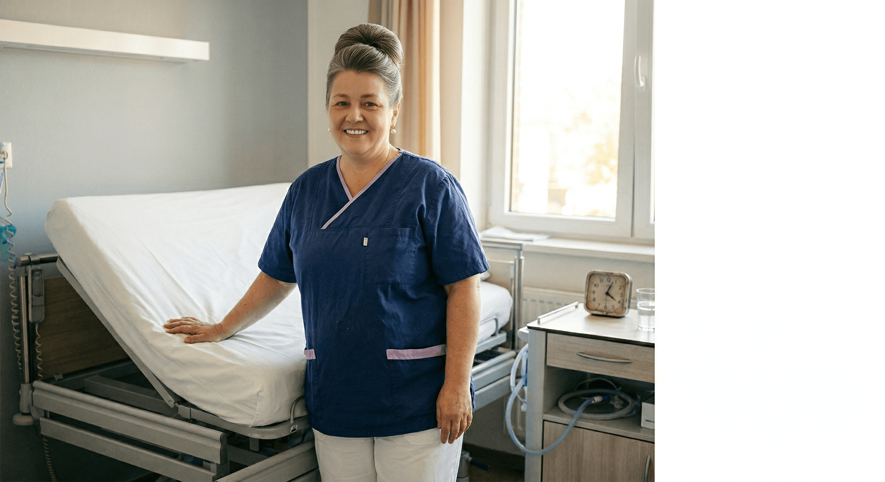 Das Bett fährt jetzt höher — jedes Mal