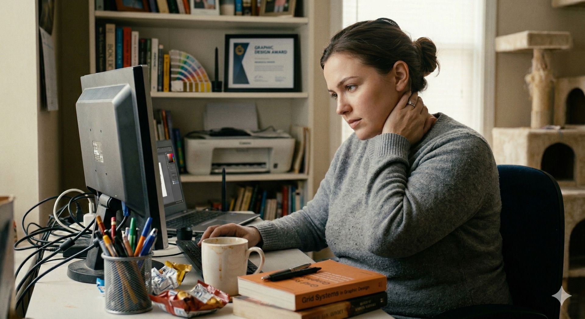 Nackenschmerzen ade: 5 einfache Tipps für einen schmerzfreien Arbeitstag im Homeoffice